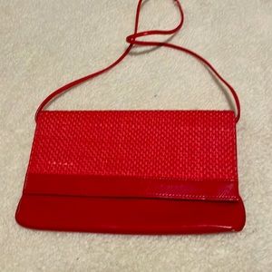 Vintage 1980’s slim red purse